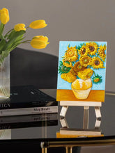 Load image into Gallery viewer, Relief Van Gogh's Sunflowers DIY 3D Oil Painting Kit