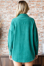Load image into Gallery viewer, First Love Washed Corduroy Button Down Long Sleeve Shirt