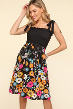 Load image into Gallery viewer, Haptics Smocked Cami Floral Dress