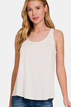 Load image into Gallery viewer, Zenana Round Neck Flowy Hem Tank