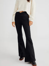 Load image into Gallery viewer, Asymmetric Waist Flare Jeans
