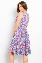Load image into Gallery viewer, Be Stage Full Size Print Wrinkle Free Ruffled Dress