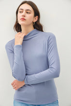 Load image into Gallery viewer, Be Cool Mock Neck Long Sleeve T-Shirt