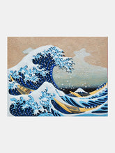 Load image into Gallery viewer, Relief The Great Wave off Kanagawa DIY 3D Oil Painting Kit