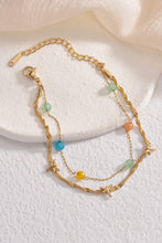 Load image into Gallery viewer, Dragonfly Double-Layered Stainless Steel Bracelet