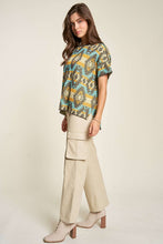 Load image into Gallery viewer, Davi & Dani Flap Pocket Mid Rise Cargo Pants