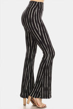 Load image into Gallery viewer, Leggings Depot Striped High Waist Flare Pants