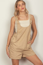 Load image into Gallery viewer, VERY J Adjustable Waist Suspender Overalls with Pockets