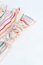 Load image into Gallery viewer, Striped Cap Sleeve Blouse