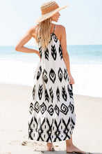 Load image into Gallery viewer, Full Size Printed Spaghetti Strap Cami Dress