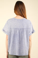 Load image into Gallery viewer, VERY J Nochted Short Sleeve Washed T-Shirt
