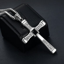 Load image into Gallery viewer, Titanium Steel Cross Necklace
