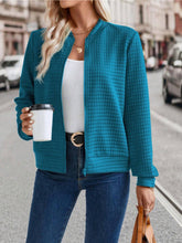 Load image into Gallery viewer, Zip Up Long Sleeve Jacket