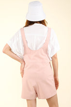 Load image into Gallery viewer, VERY J Adjustable Waist Suspender Overalls with Pockets