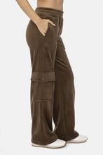 Load image into Gallery viewer, Mono B Elastic Waist Corduroy Cargo Pants