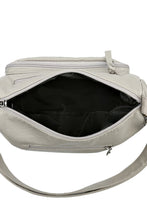 Load image into Gallery viewer, Multi-Pocket PU Leather Crossbody Bag