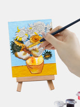 Load image into Gallery viewer, Relief Van Gogh's Sunflowers DIY 3D Oil Painting Kit