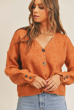 Load image into Gallery viewer, MABLE Long Sleeve Button Down Sweater Cardigan