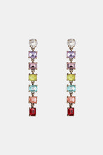 Load image into Gallery viewer, Geometrical Shape Resin Dangle Earrings