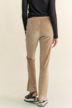 Load image into Gallery viewer, Davi & Dani Elastic Waist Knit Flare Pants