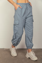 Load image into Gallery viewer, VERY J Elastic Waist Woven Cargo Pants