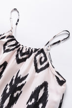 Load image into Gallery viewer, Full Size Printed Spaghetti Strap Cami Dress