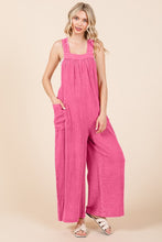 Load image into Gallery viewer, Culture Code Full Size Pocketed Sleeveless Wide Leg Overalls
