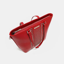 Load image into Gallery viewer, Nicole Lee USA Studded Decor Tote Bag