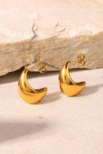 Load image into Gallery viewer, Stainless Steel C-Hoop Earrings