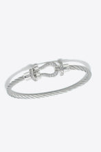 Load image into Gallery viewer, Men Rhinestone Cable Bracelet