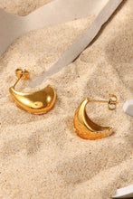 Load image into Gallery viewer, Stainless Steel C-Hoop Earrings