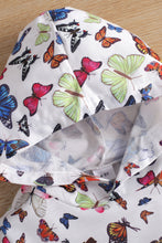 Load image into Gallery viewer, Girls Butterfly Pattern Hoodie and Pants Set