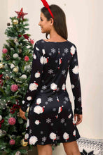 Load image into Gallery viewer, Full Size Christmas Long Sleeve Dress