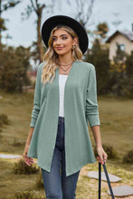 Load image into Gallery viewer, Open Front Long Sleeve Cardigan