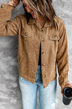 Load image into Gallery viewer, Corduroy Long Sleeve Jacket