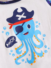 Load image into Gallery viewer, Octopus Graphic Tank and Shorts Set