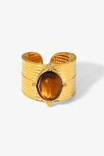 Load image into Gallery viewer, 18K Gold-Plated Wide Open Ring