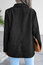Load image into Gallery viewer, Corduroy Double-Breasted Blazer