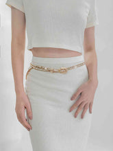 Load image into Gallery viewer, Rhinestone Metal Belt