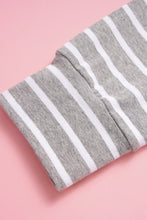Load image into Gallery viewer, Baby Girls Letter Print Onesie and Striped Pants Set