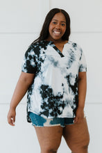 Load image into Gallery viewer, Sew In Love Abstract Print Art Full Size Run Printed Notched Tee