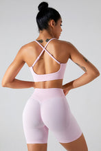 Load image into Gallery viewer, Crisscross Spaghetti Strap Active Cami