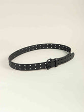 Load image into Gallery viewer, Grommet PU Leather Belt