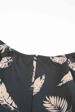 Load image into Gallery viewer, Printed Round Neck Slit Midi Dress