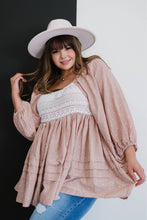 Load image into Gallery viewer, Davi & Dani Happily Ever After Full Size Run Polka Dot Top