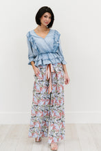 Load image into Gallery viewer, Davi & Dani Island Retreat Full Size Run Palazzo Pants in Pink