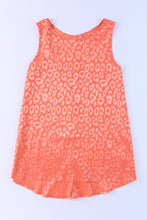 Load image into Gallery viewer, Sweet Days Leopard Round Neck Tank