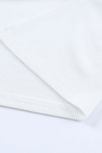 Load image into Gallery viewer, Ribbed V-Neck Spliced Lace Top