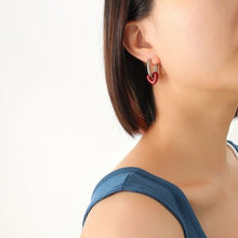 Load image into Gallery viewer, Heart Titanium Steel Earrings