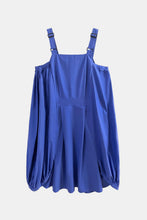 Load image into Gallery viewer, Slit Overall Dress with Pockets